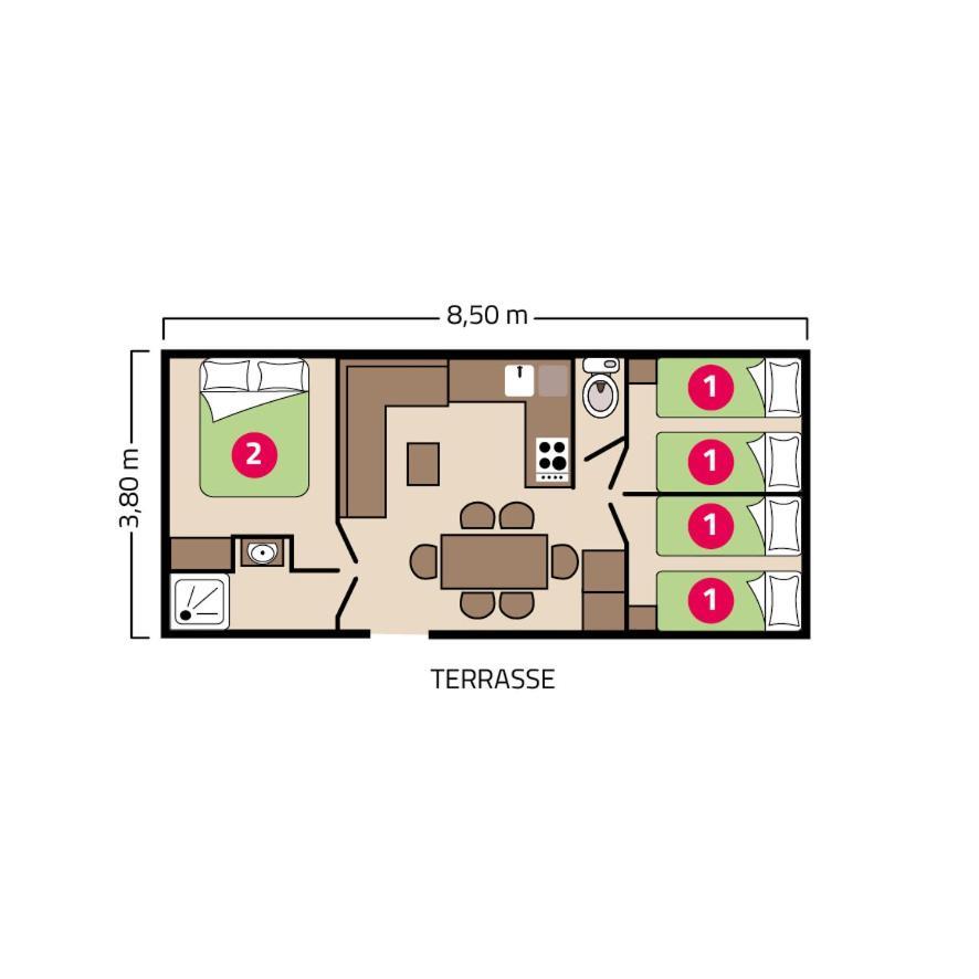 Camping La Corniche Plozevet Экстерьер фото