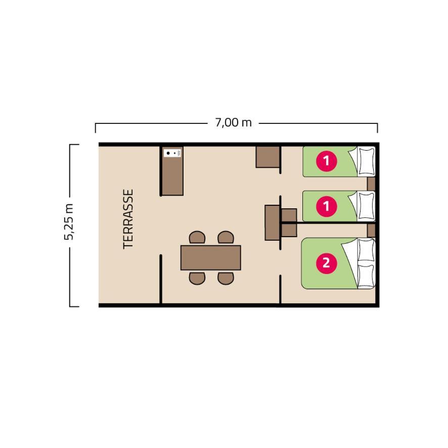 Camping La Corniche Plozevet Экстерьер фото